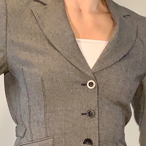 Mexx fitted grey blazer - Picture 8 of 9